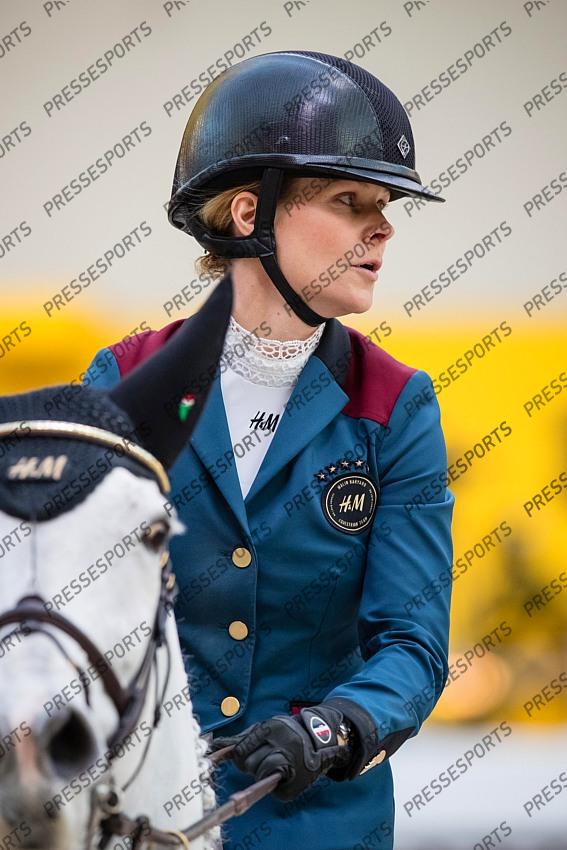 Photographie Eric KNOLL. Saut Hermes 2019. Jumping CSI 5. Malin BARYARD JOHNSSON (SWE). H&M SECOND CHANCE 