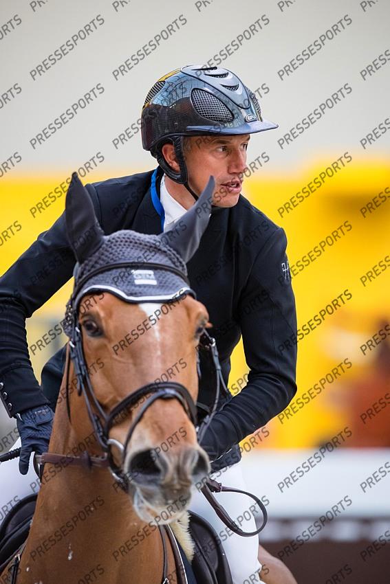 Photographie Eric KNOLL. Saut Hermes 2019. Jumping CSI 5. Olivier ROBERT (FRA). ATOLL DE MARIGNY 