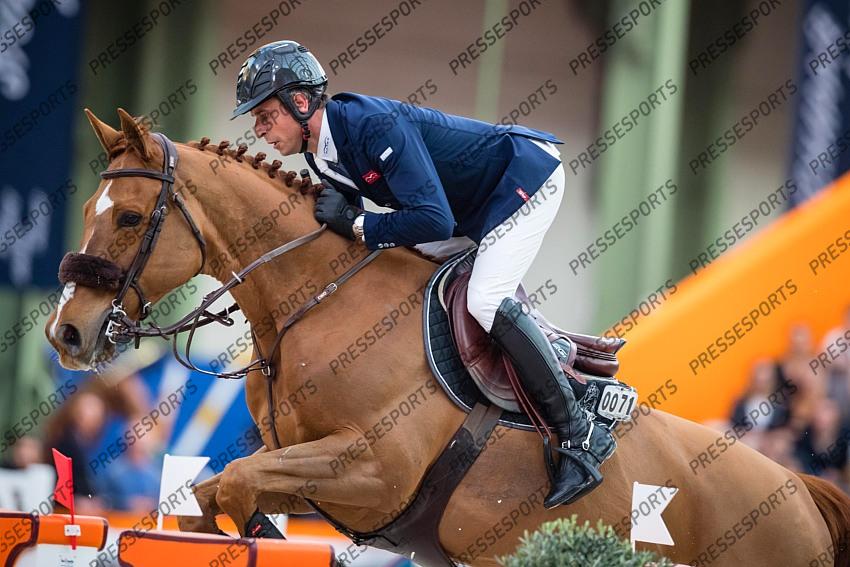 Photographie Eric KNOLL. Saut Hermes 2019. Jumping CSI 5. Julien EPAILLARD (FRA). USUAL SUSPECT D'AUGE 