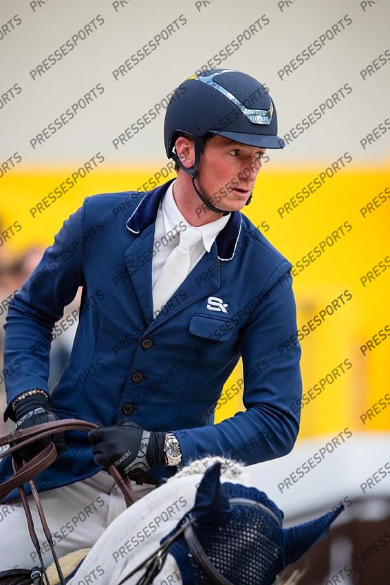 Photographie Eric KNOLL. Saut Hermes 2019. Jumping CSI 5. Daniel DEUSSER (GER). CORNET D'AMOUR 
