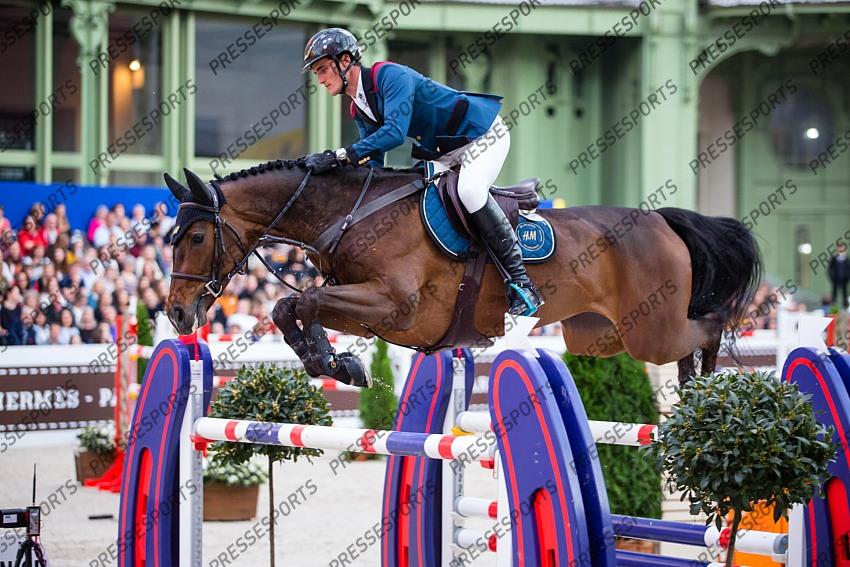 Photographie Eric KNOLL. Saut Hermes 2019. Jumping CSI 5. Olivier PHILIPPAERTS (BEL). CATALEYA 3 