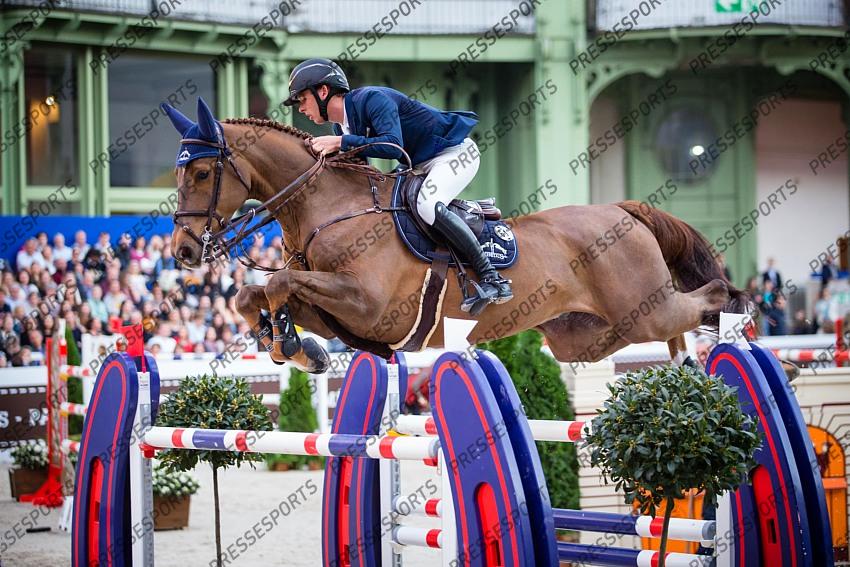 Photographie Eric KNOLL. Saut Hermes 2019. Jumping CSI 5. Bertram ALLEN (IRL). CHRISTY JNR 