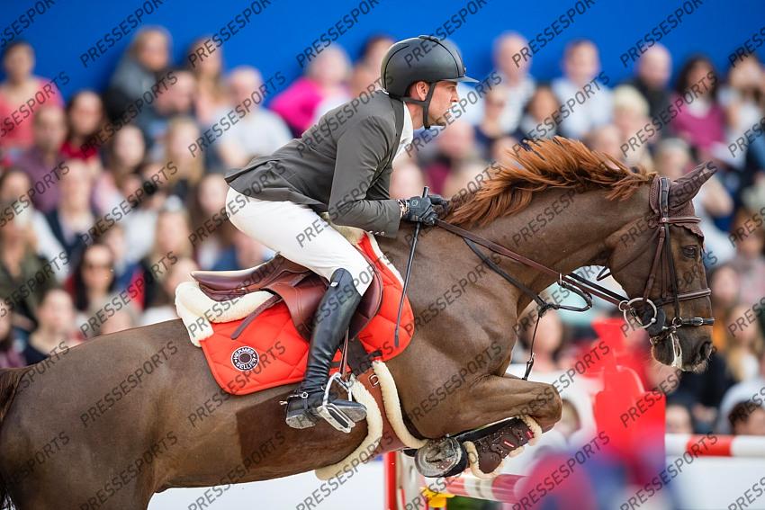 Photographie Eric KNOLL. Saut Hermes 2019. Jumping CSI 5. Simon DELESTRE (FRA). HERMES RYAN 