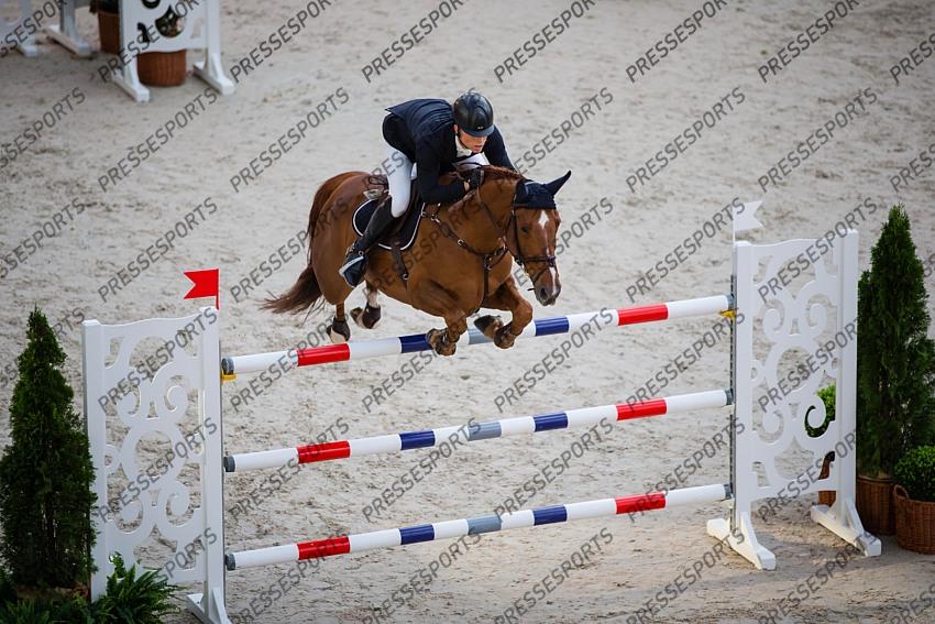 Photographie Eric KNOLL. Saut Hermes 2019. Jumping CSI 5. Max KUHNER (AUT). VANCOUVER DREAMS 