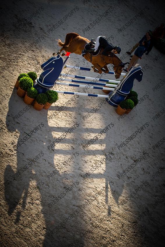 Photographie Eric KNOLL. Saut Hermes 2019. Jumping CSI 5. Max KUHNER (AUT). VANCOUVER DREAMS 
