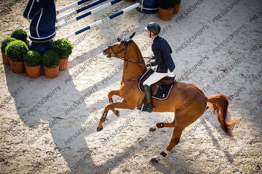 Photographie Eric KNOLL. Saut Hermes 2019. Jumping CSI 5. Max KUHNER (AUT). VANCOUVER DREAMS 