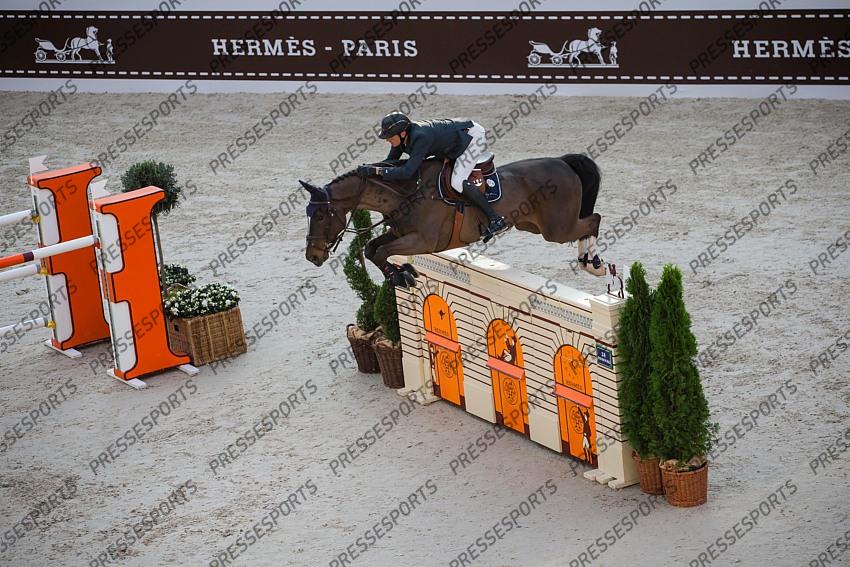 Photographie Eric KNOLL. Saut Hermes 2019. Jumping CSI 5. Gregory WATHELET (BEL). SPIKE V. WITHOEVE 