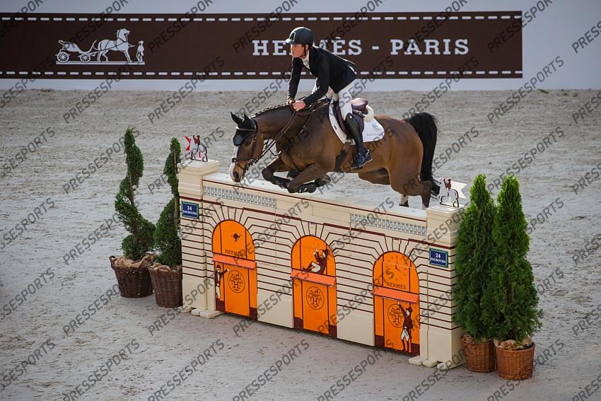 Photographie Eric KNOLL. Saut Hermes 2019. Jumping CSI 5. Scott BRASH (GBR). HELLO SHELBY 