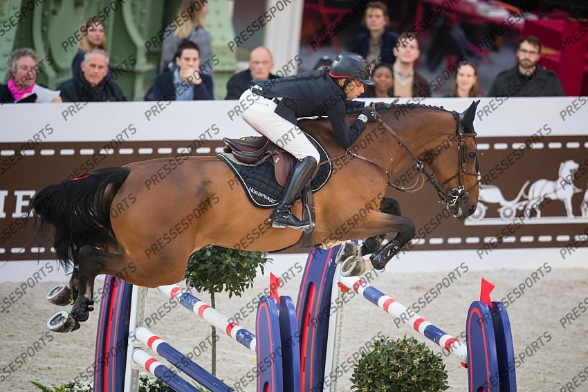 Photographie Eric KNOLL. Saut Hermes 2019. Jumping CSI 5. Abdel SAID (EGY). JUMPY VAN DE HERMITAGE 