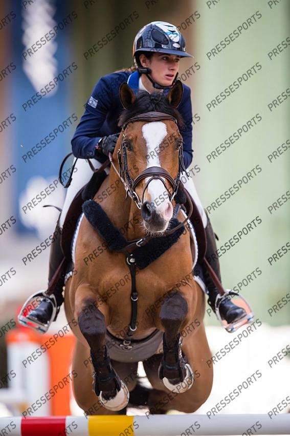 Photographie Eric KNOLL. Saut Hermes 2019. Jumping CSI 5. Tressy MUHR (ISR). JIMCY DU LYS 