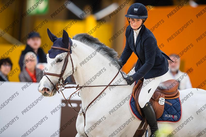 Photographie Eric KNOLL. Saut Hermes 2019. Jumping CSI 5. Lisa BONGERS (NED). ELIXER 