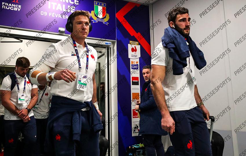 2020 Guinness Six Nations Championship Round 2, Stade de France, Paris, France 9/2/2020 France vs Italy France's Charles Ollivon arrives Mandatory Credit ©INPHO/Billy Stickland 
