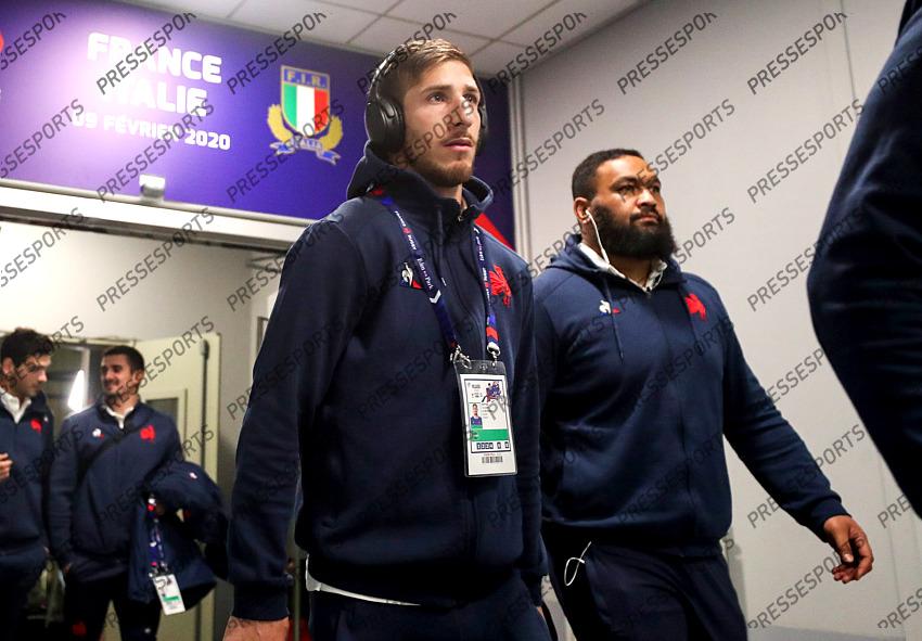 2020 Guinness Six Nations Championship Round 2, Stade de France, Paris, France 9/2/2020 France vs Italy France's Vincent Rattez arrives Mandatory Credit ©INPHO/Billy Stickland 