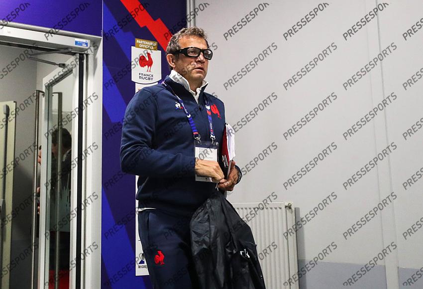 2020 Guinness Six Nations Championship Round 2, Stade de France, Paris, France 9/2/2020 France vs Italy France head coach Fabien Galthié arrives Mandatory Credit ©INPHO/Billy Stickland 