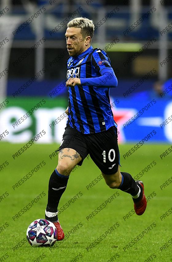 Foto IPP/Paolo Bona MIlano 19/02/2020 UEFA Champions League di calcio 2019/2020 ottavi gara di andata Atalanta-Valencia nela foto alejandro gomez Italy Photo Press Worldwide Copyright 