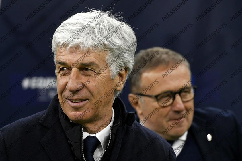 Foto IPP/Paolo Bona MIlano 19/02/2020 UEFA Champions League di calcio 2019/2020 ottavi gara di andata Atalanta-Valencia nela foto gian piero gasperini, allenatore dell'atalanta Italy Photo Press Worldwide Copyright 