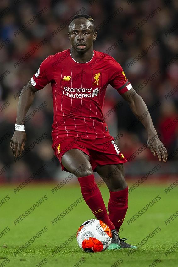 24 February 2020, Liverpool - Premier League Football - Liverpool v West Ham United. Sadio Mane of Liverpool (photo by Daniel Chesterton) 