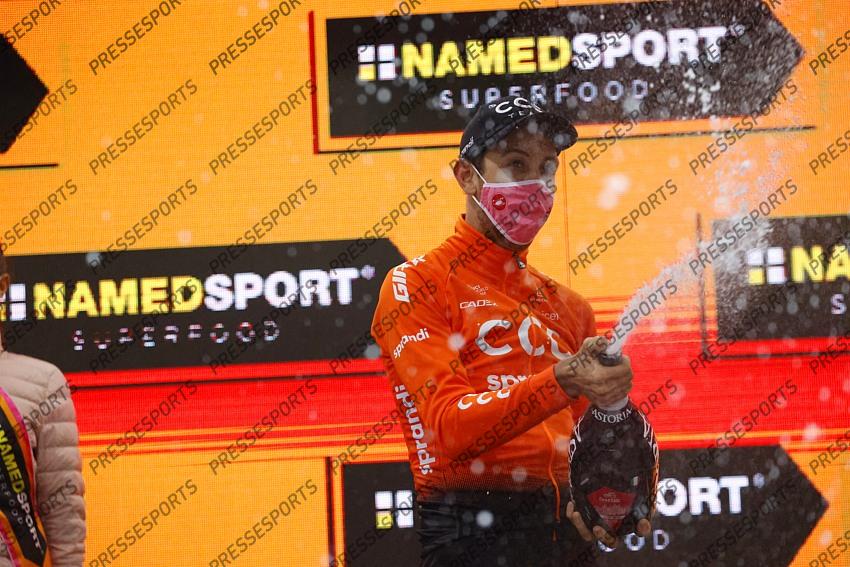 23 October 2020 103rd Giro d’Italia Stage 19 : Morbegno - Asti 1st : CERNY Josef (CZE) CCC Photo : Yuzuru SUNADA 