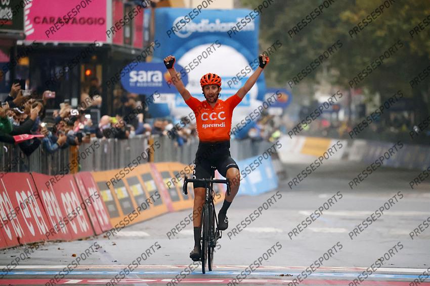 23 October 2020 103rd Giro d’Italia Stage 19 : Morbegno - Asti 1st : CERNY Josef (CZE) CCC Photo : Yuzuru SUNADA 