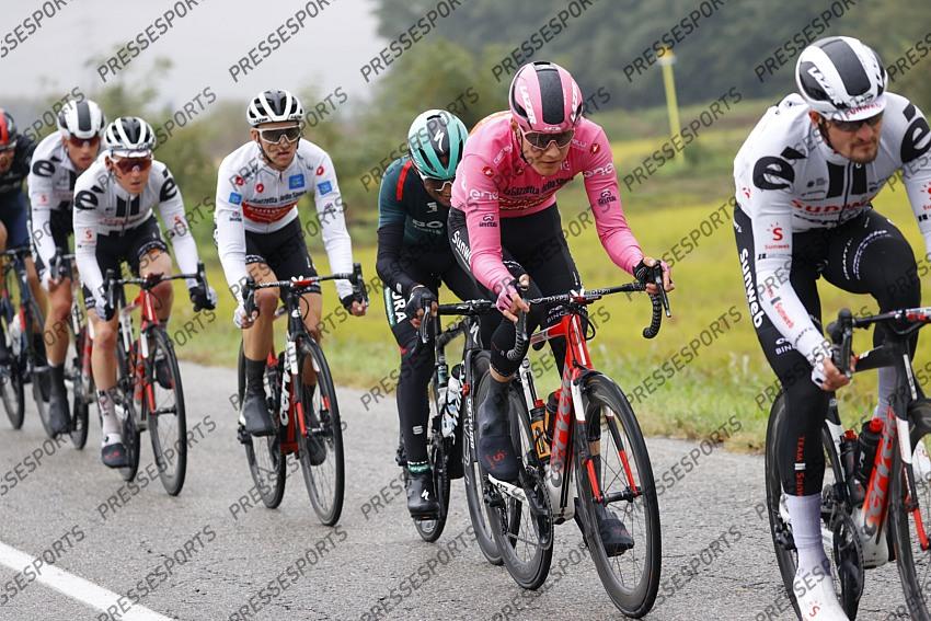 23 October 2020 103rd Giro d’Italia Stage 19 : Morbegno - Asti KELDERMAN Wilco (NED) Sunweb, Maglia Rosa Photo : Yuzuru SUNADA 
