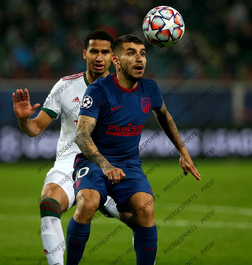 MOSCOW, RUSSIA - NOVEMBER 3, 2020: UEFA Champions League soccer match Group A Round 3 football match at RZD Arena. Correa POOL / Atletico Madrid / Cordon Press For editorial use only Cordon Press 
