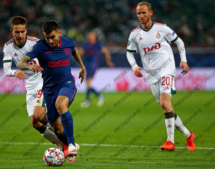 MOSCOW, RUSSIA - NOVEMBER 3, 2020: UEFA Champions League soccer match Group A Round 3 football match at RZD Arena. Correa POOL / Atletico Madrid / Cordon Press For editorial use only Cordon Press 
