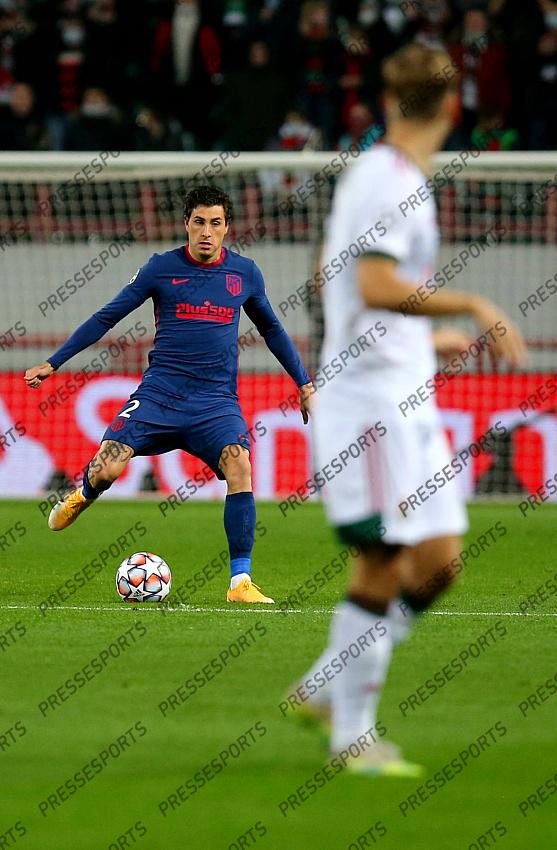 MOSCOW, RUSSIA - NOVEMBER 3, 2020: UEFA Champions League soccer match Group A Round 3 football match at RZD Arena. Gimenez POOL / Atletico Madrid / Cordon Press For editorial use only Cordon Press 