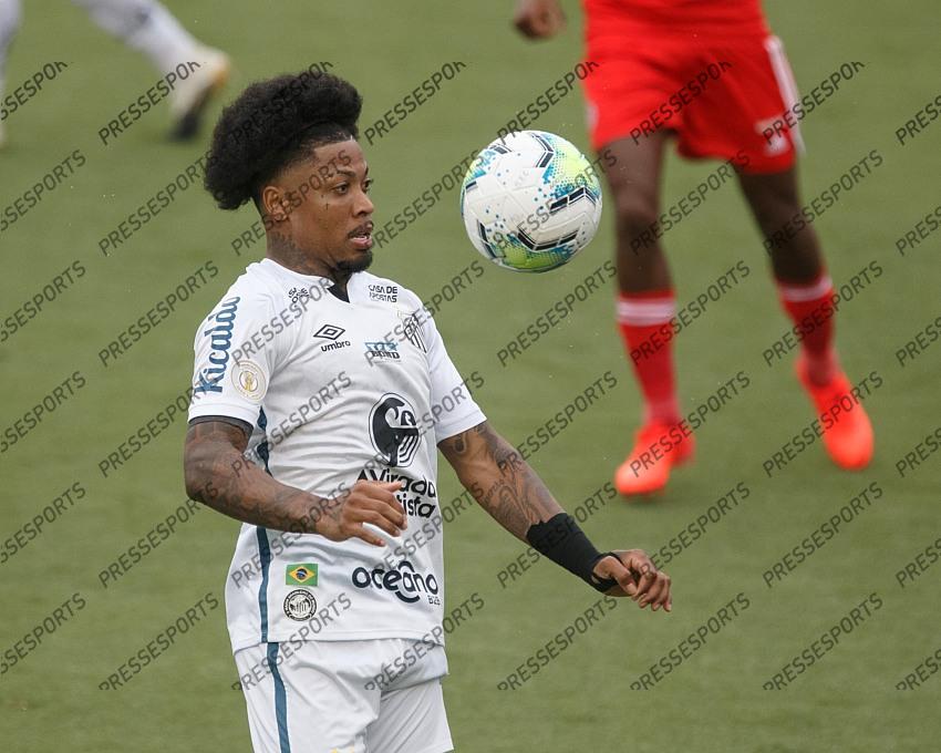 SP - Santos - 11/14/2020 - BRAZILIAN 2020, SANTOS X INTERNACIONAL - Santos player during a match against Internacional at Vila Belmiro stadium for the Brazilian championship A 2020. Photo: Ettore Chiereguini / AGIF 