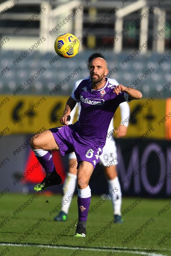 Borja Valero (Fiorentina) during the Italian "Serie A" match between Fiorentina 0-1 Benevento at Artemio Franchi Stadium on November 22, 2020 in Florence, Italy. (Photo by Maurizio Borsari/AFLO) 