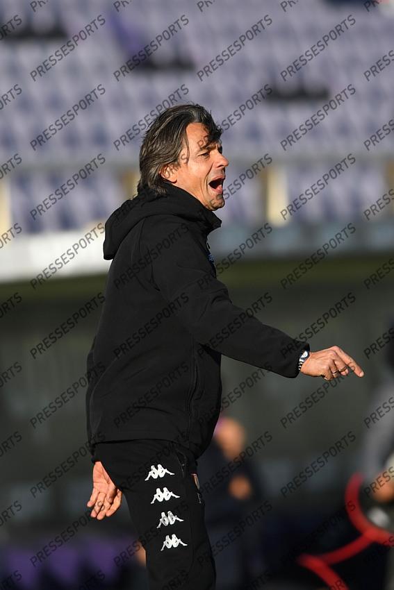 Filippo Inzaghi Coach (Benevento) during the Italian "Serie A" match between Fiorentina 0-1 Benevento at Artemio Franchi Stadium on November 22, 2020 in Florence, Italy. (Photo by Maurizio Borsari/AFLO) 
