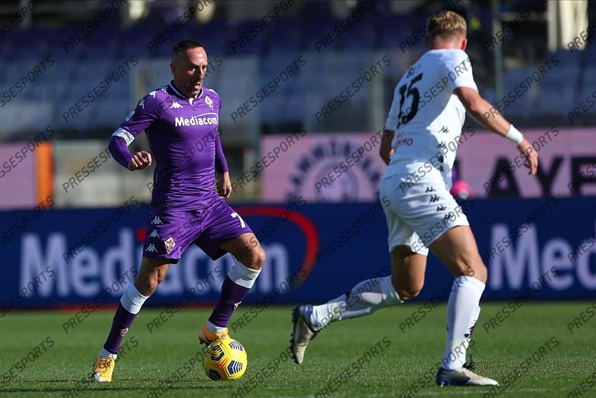 Firenze, Fiorentina - Benevento, serie A, nella foto Ribery 2020-11-22 © Niccolò Cambi/Massimo Sestini ribery (franck) 