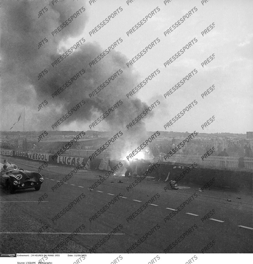 Accident de la Mercédès qui causera la mort de 82 personnes et le pilote Pierre Levegh décèdera dans l'accident 