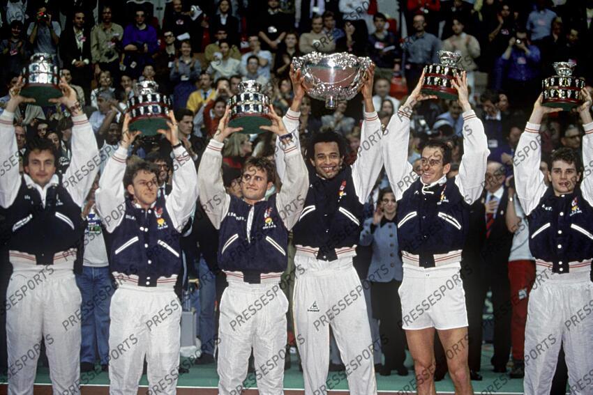 leconte (henri) delaitre (olivier) santoro (fabrice) noah (yannick) forget (guy) beotsch (arnaud) 