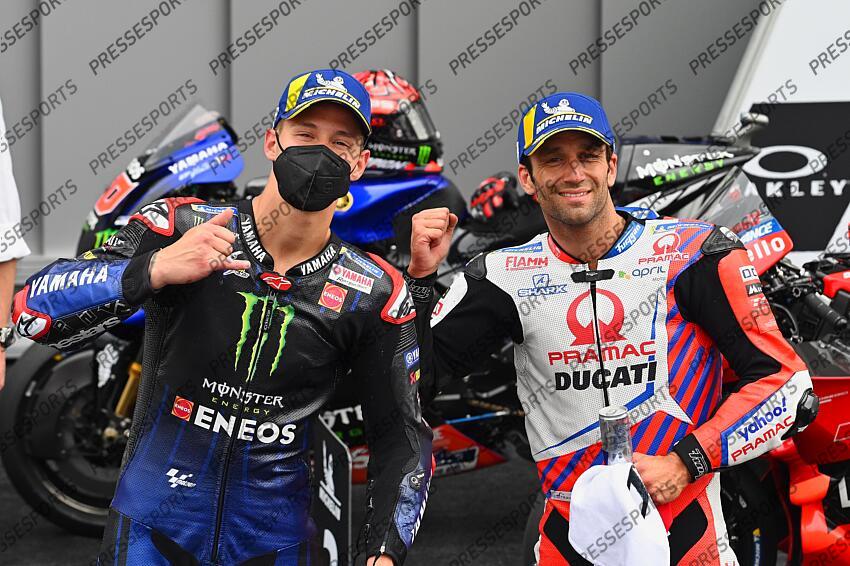 FABIO QUARTARARO FRA / JOHANN ZARCO FRA QP MotoGP GP Italy 2021 (Circuit Mugello) 28-30.05.2021 photo: Lukasz Swiderek www.photoPSP.com @photopsp_lukasz_swiderek GRAND PRIX D'ITALIE 