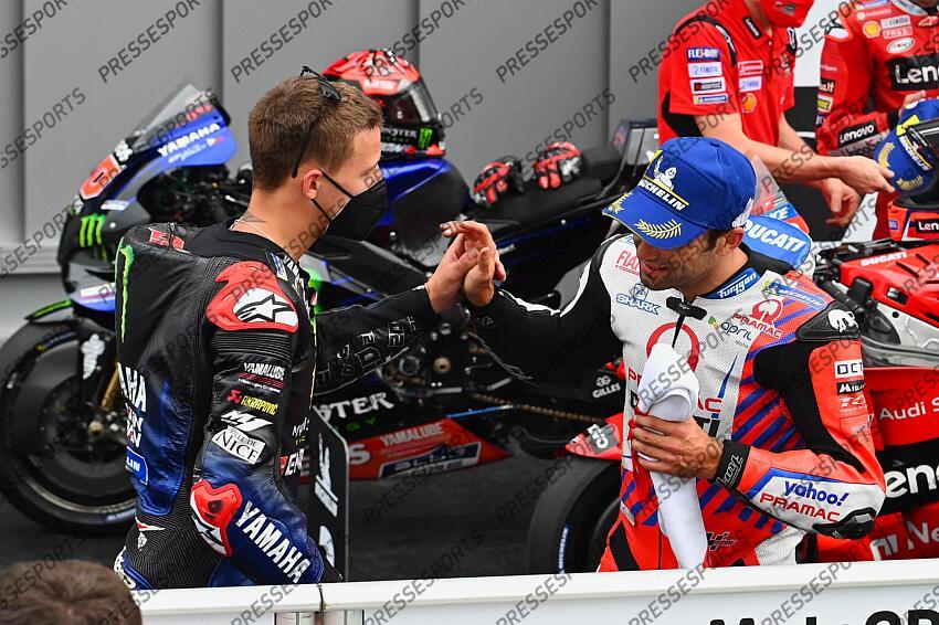 FABIO QUARTARARO FRA / JOHANN ZARCO FRA QP MotoGP GP Italy 2021 (Circuit Mugello) 28-30.05.2021 photo: Lukasz Swiderek www.photoPSP.com @photopsp_lukasz_swiderek GRAND PRIX D'ITALIE 