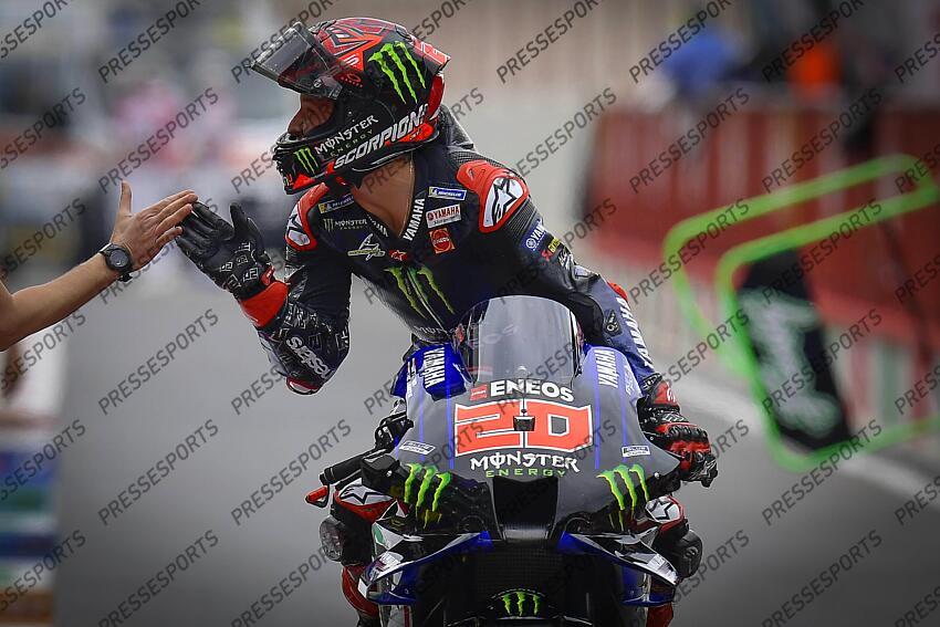 Qualifying for MotoGP Oakley Grand Prix of Italiy at Mugello circuit, Francia May 29, 2021 In picture: France Fabio Quartararo Clasificacion del Gran Premio Oakley de MotoGP de Italia en el Circuito de Mugello, Francia 28 de Mayo de 2021 POOL/ MotoGP.com / Cordon Press Images will be for editorial use only. Mandatory credit: ©MotoGP.com Cordon Press GRAND PRIX D'ITALIE 