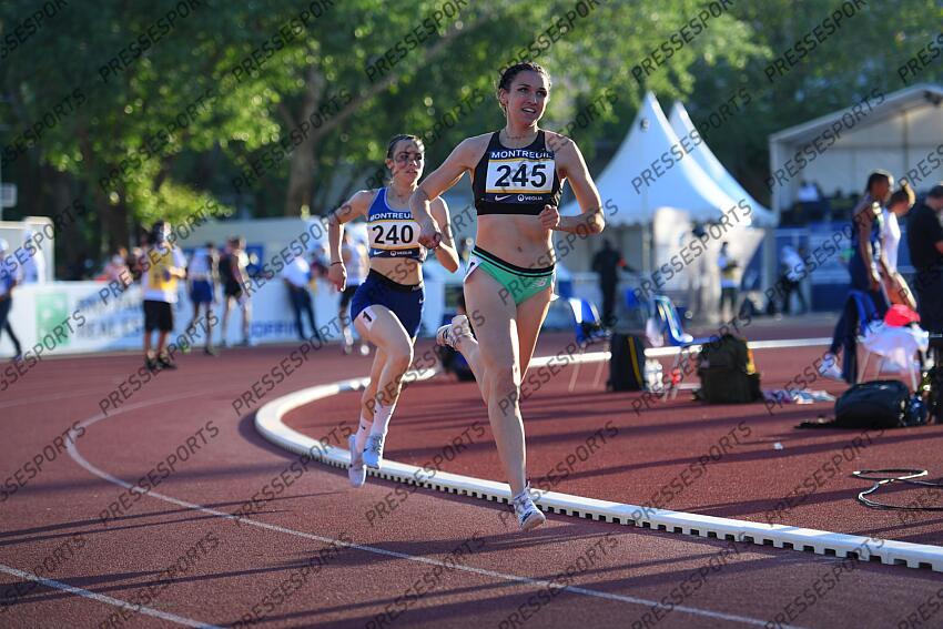 bellanger (noemie) - (fra) - 240 liberman (clara) - (fra) - 245 800 M FEMMES 