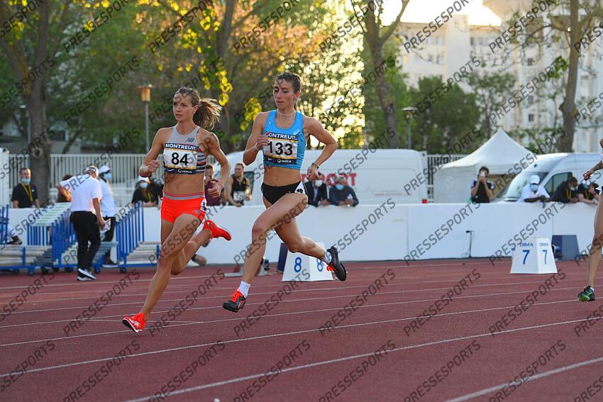 lindh (lovisa) - (sue) - pizzo (charlotte) - (fra) - 800 M FEMMES 
