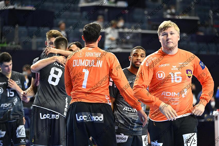dumoulin (cyril) nielsen (emil) NANTES-PSG HANDBALL (28-31) 