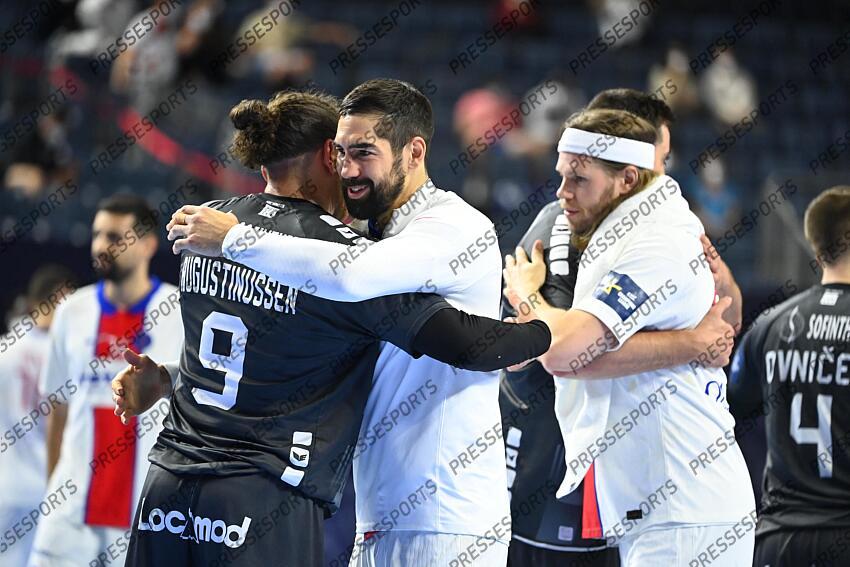 augustinussen (sebastian) karabatic (nikola) NANTES-PSG HANDBALL (28-31) 