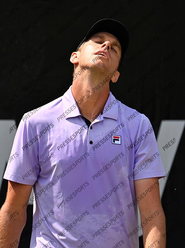 12.06.2021, Tennisclub Weissenhof, Stuttgart, GER, ATP Tour, Mercedes Cup in Stuttgart 2021, Halbfinale, im Bild Sam Querrey (USA) entt 