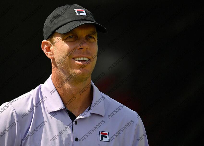 12.06.2021, Tennisclub Weissenhof, Stuttgart, GER, ATP Tour, Mercedes Cup in Stuttgart 2021, Halbfinale, im Bild Sam Querrey (USA) Aktion // during the semifinal match of Mercedes Cup Tournamen of the ATP Tour at the Tennisclub Weissenhof in Stuttgart, Germany on 2021/06/12. EXPA Pictures 