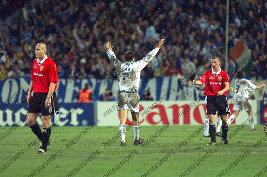 pires (robert) MARSEILLE-MANCHESTER UNITED 