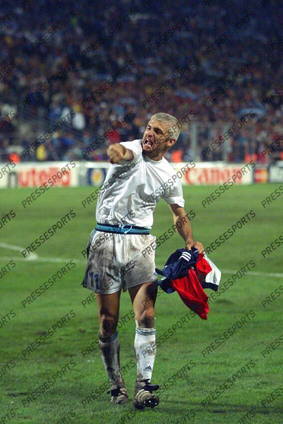 ravanelli (fabrizio) MARSEILLE-MANCHESTER UNITED 