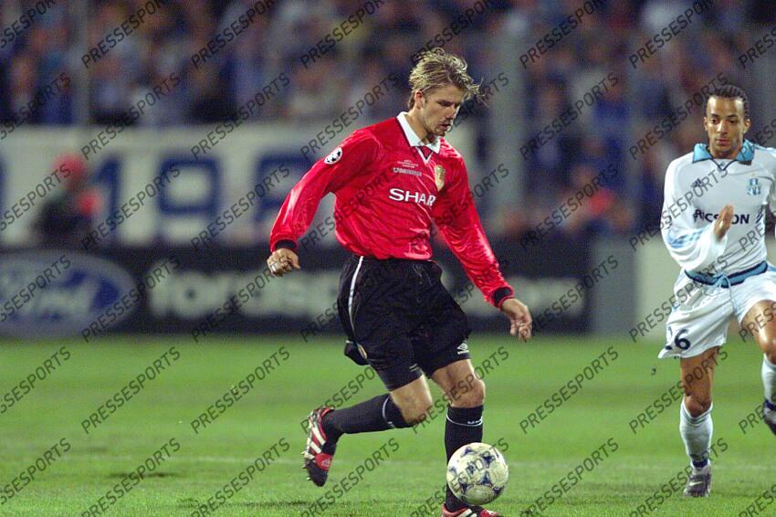 beckham (david) MARSEILLE-MANCHESTER UNITED 