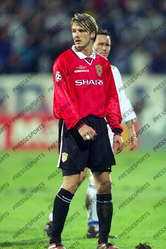 beckham (david) MARSEILLE-MANCHESTER UNITED 