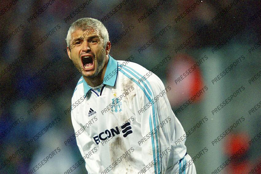 ravanelli (fabrizio) MARSEILLE-MANCHESTER UNITED 