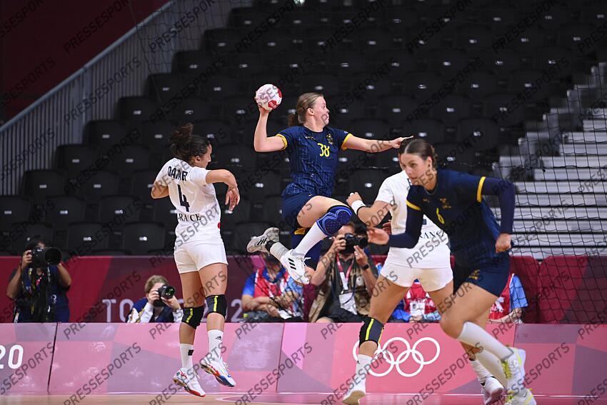 coatanea (pauline) hansson (elin) FRANCE-SUEDE (29-27) 