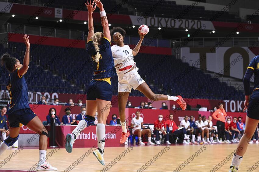 sercien ugolin (oceane) FRANCE-SUEDE (29-27) 