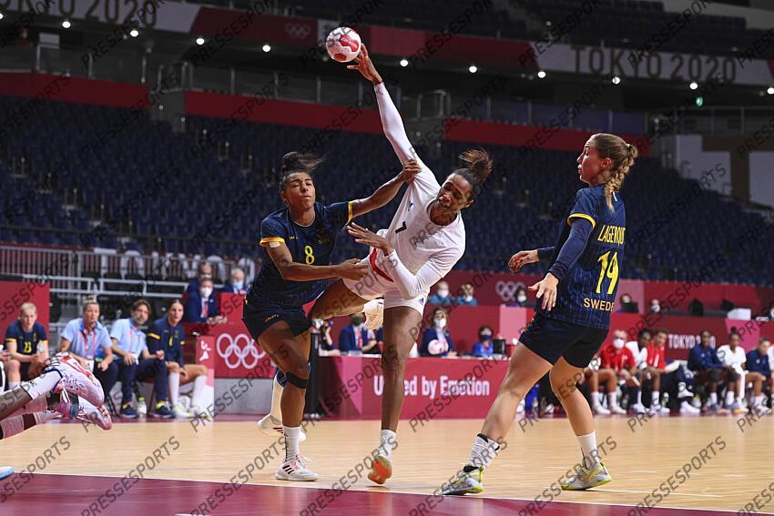 roberts (jamina) pineau (allison) - (fra) - FRANCE-SUEDE (29-27) 